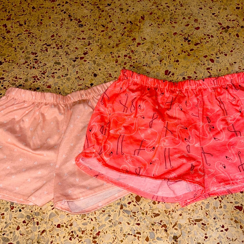 Girls pink pajama pants